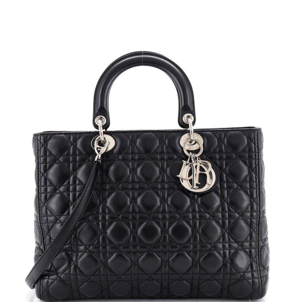 Christian Dior Large Vintage Lady Dior Bag
